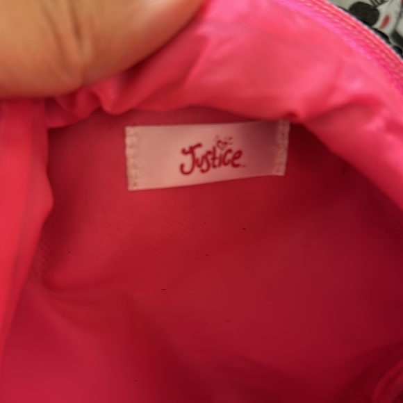 Girl’s Pink “G” Small Backpack from Justice - Picture 5 of 5